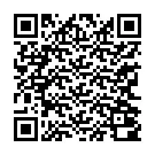 QR код за телефонен номер +13362000376