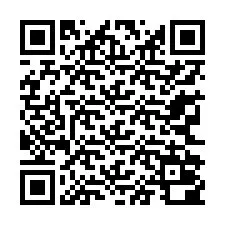 QR-kood telefoninumbri jaoks +13362000437