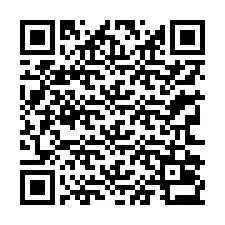 Código QR para número de teléfono +13362033051