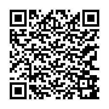 QR kód a telefonszámhoz +13363981371