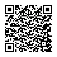 QR код за телефонен номер +13364557157