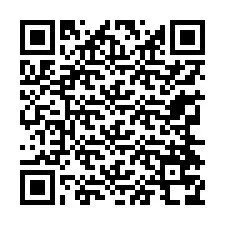 QR Code pour le numéro de téléphone +13364778697