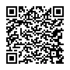 QR код за телефонен номер +13365656637