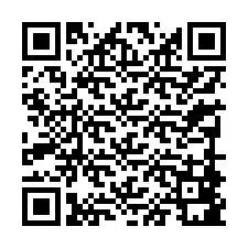 QR kód a telefonszámhoz +13398881009