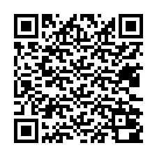 QR код за телефонен номер +13432000423