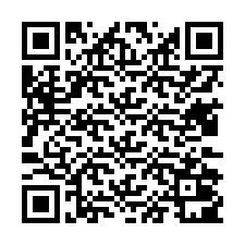 Código QR para número de teléfono +13432001146