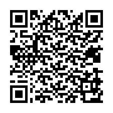 QR-koodi puhelinnumerolle +13439972103