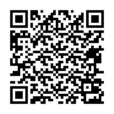 QR код за телефонен номер +13467023653