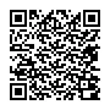 QR-код для номера телефона +13472000076