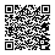 Código QR para número de teléfono +13472000393