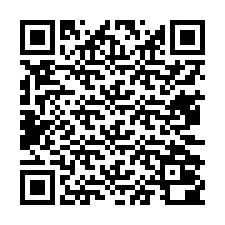 Código QR para número de teléfono +13472000396