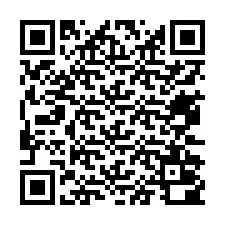 Codice QR per il numero di telefono +13472000573