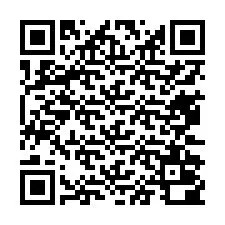 QR код за телефонен номер +13472000576