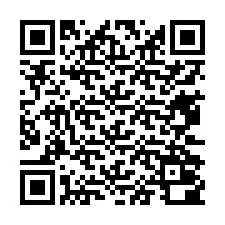 Codice QR per il numero di telefono +13472000672