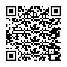 QR kód a telefonszámhoz +13472000763