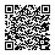 QR kód a telefonszámhoz +13472000806