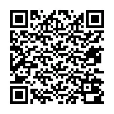 Codice QR per il numero di telefono +13472000843