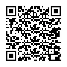 Codice QR per il numero di telefono +13472000846