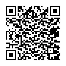 Código QR para número de telefone +13472001157