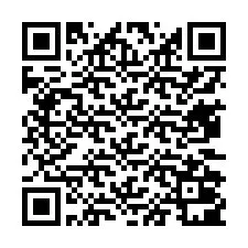 Código QR para número de teléfono +13472001186