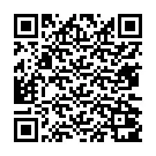 QR Code สำหรับหมายเลขโทรศัพท์ +13472001246