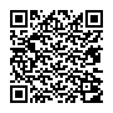 Codice QR per il numero di telefono +13472002202