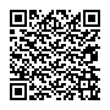 Código QR para número de teléfono +13474165090