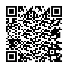 QR-код для номера телефона +13474347227