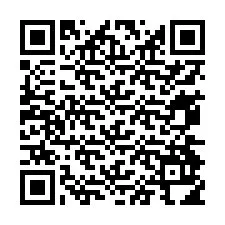 Codice QR per il numero di telefono +13474914660