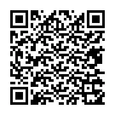 Codice QR per il numero di telefono +13475351832