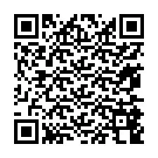 Kode QR untuk nomor Telepon +13475848421