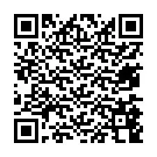 QR-code voor telefoonnummer +13475848507