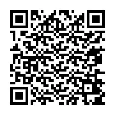 QR Code pour le numéro de téléphone +13476405458