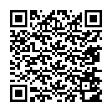 QR-Code für Telefonnummer +13476502746