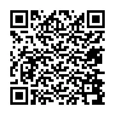 Código QR para número de teléfono +13476896997