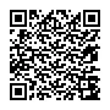 Codice QR per il numero di telefono +13477043841