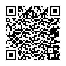 Kode QR untuk nomor Telepon +13477063877