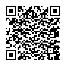 Codice QR per il numero di telefono +13477589344