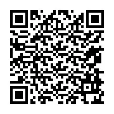 QR kód a telefonszámhoz +13478924571