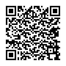 QR-code voor telefoonnummer +13479998696