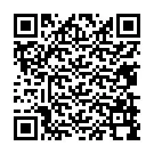Codice QR per il numero di telefono +13479998762