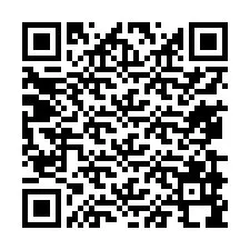 QR Code pour le numéro de téléphone +13479998769