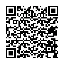 Código QR para número de telefone +13479998787