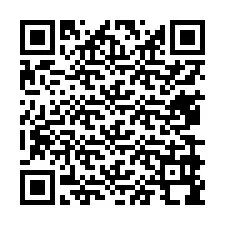 Codice QR per il numero di telefono +13479998896