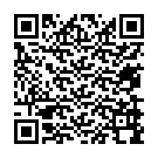 QR-koodi puhelinnumerolle +13479998923