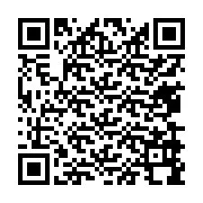 Kod QR dla numeru telefonu +13479998926