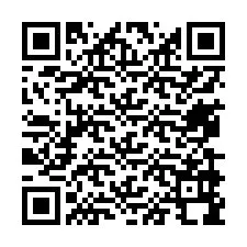 Codice QR per il numero di telefono +13479998967