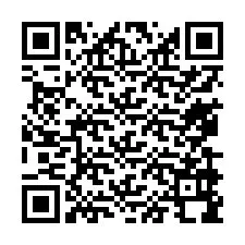 QR Code pour le numéro de téléphone +13479998979