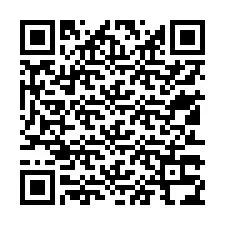 Código QR para número de telefone +13513334860