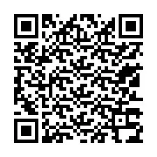 QR код за телефонен номер +13513334875